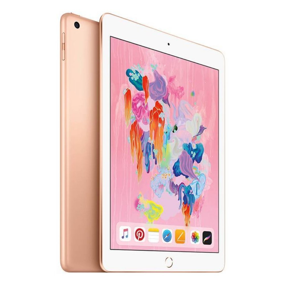 Apple iPad Rose Gold 6th Gen 2018 (128GB Wifi, 9.7in) + Pencil